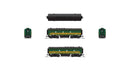 BLI 7723 EMD F3 AB, MEC 683/671B, Green & Gold, A-unit Paragon4 Sound/DC/DCC, Unpowered B, N