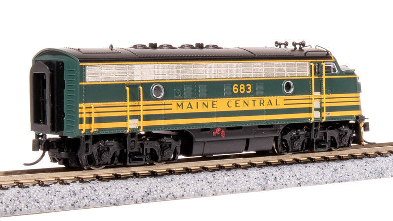 BLI 9060 EMD F3A, MEC 683, Green & Gold, No-Sound / DCC-Ready, N