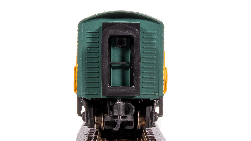 BLI 7723 EMD F3 AB, MEC 683/671B, Green & Gold, A-unit Paragon4 Sound/DC/DCC, Unpowered B, N