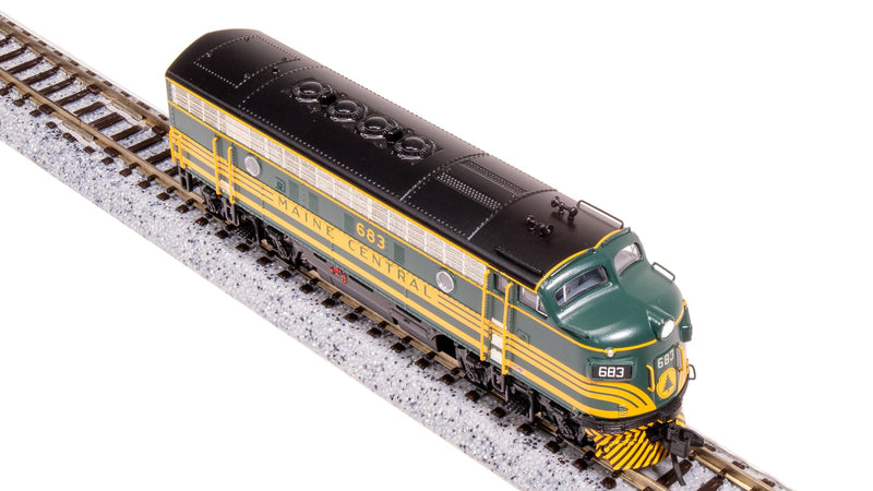 BLI 9060 EMD F3A, MEC 683, Green & Gold, No-Sound / DCC-Ready, N