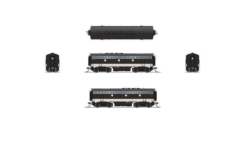 BLI 9065 EMD F3B, SOU 4365, Tuxedo Scheme, No-Sound / DCC-Ready, N