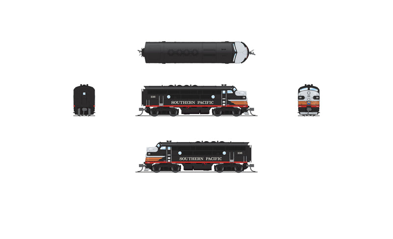 BLI 9066 EMD F3A, SP 337, Black Widow, No-Sound / DCC-Ready, N