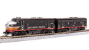 BLI 7726 EMD F3 AB, SP 336/536, Black Widow, A-unit Paragon4 Sound/DC/DCC, Unpowered B, N