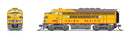 BLI 7727 EMD F3 AB, UP 1405/1404C, Yellow & Gray, A-unit Paragon4 Sound/DC/DCC, Unpowered B, N