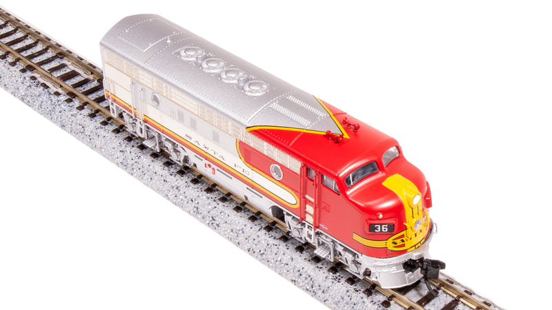 BLI 7728 EMD F3A, ATSF 36C, Warbonnet, Paragon4 Sound/DC/DCC, N