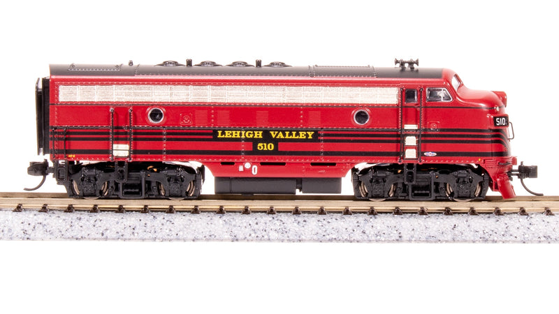 BLI 9058 EMD F3A, LV 512, Cornell Red w/ Black Stripes, No-Sound / DCC-Ready, N