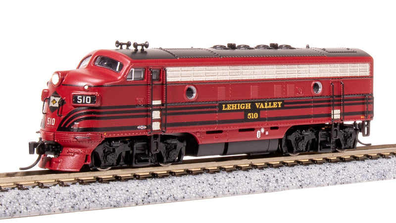 BLI 9058 EMD F3A, LV 512, Cornell Red w/ Black Stripes, No-Sound / DCC-Ready, N