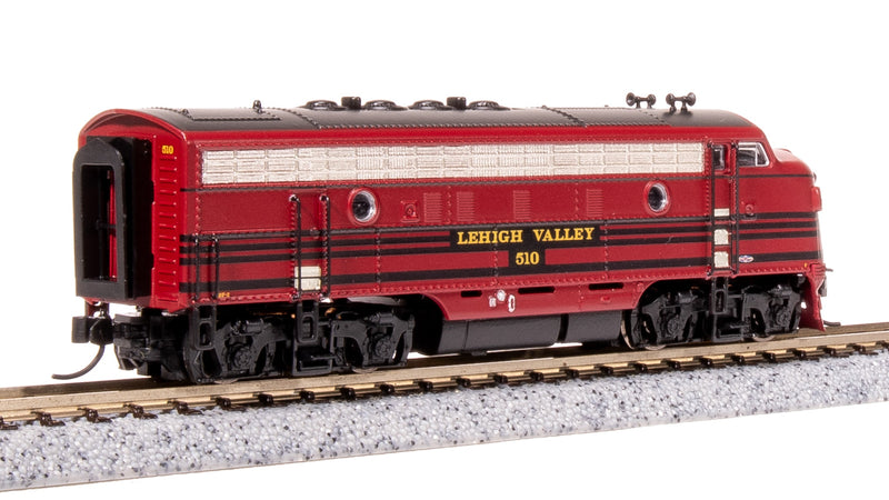 BLI 9058 EMD F3A, LV 512, Cornell Red w/ Black Stripes, No-Sound / DCC-Ready, N