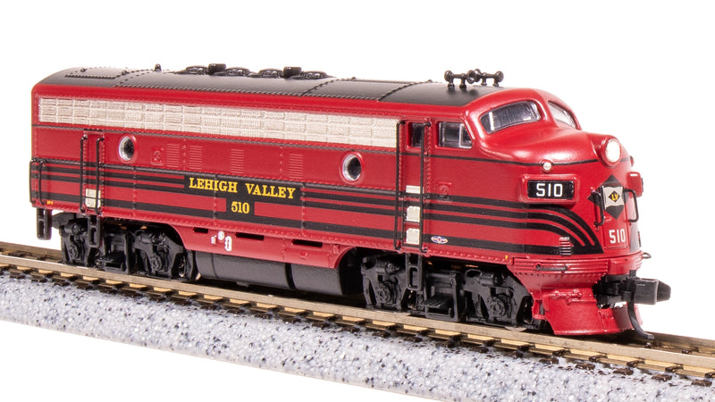 BLI 9058 EMD F3A, LV 512, Cornell Red w/ Black Stripes, No-Sound / DCC-Ready, N