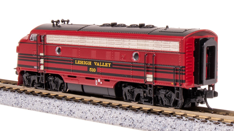 BLI 9058 EMD F3A, LV 512, Cornell Red w/ Black Stripes, No-Sound / DCC-Ready, N