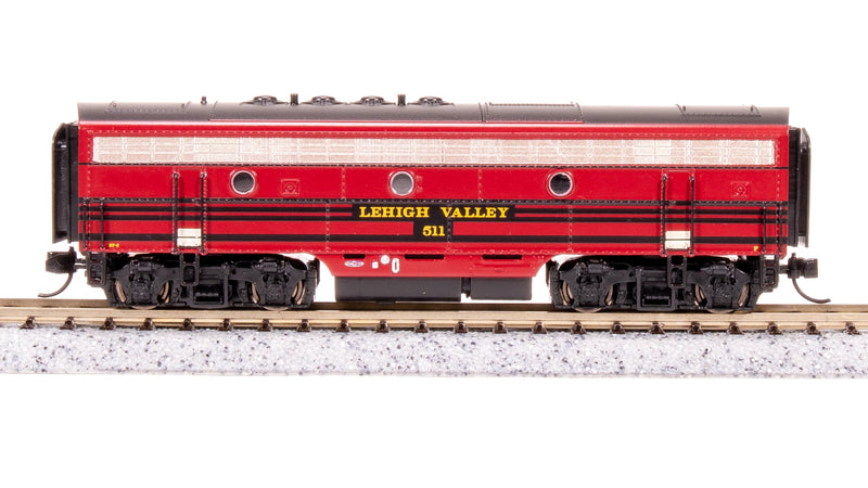 BLI 9059 EMD F3B, LV 513, Cornell Red w/ Black Stripes, No-Sound / DCC-Ready, N