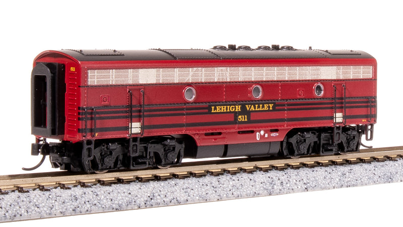 BLI 9059 EMD F3B, LV 513, Cornell Red w/ Black Stripes, No-Sound / DCC-Ready, N