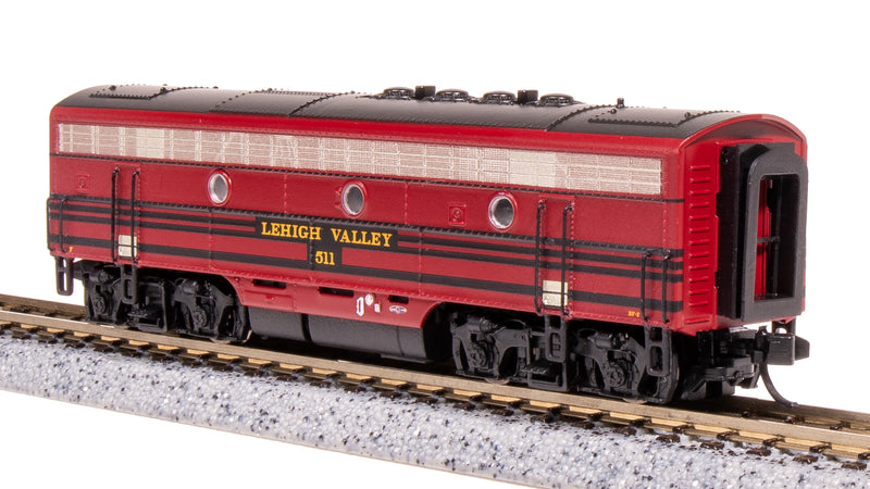 BLI 9059 EMD F3B, LV 513, Cornell Red w/ Black Stripes, No-Sound / DCC-Ready, N