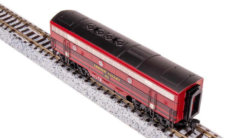 BLI 9059 EMD F3B, LV 513, Cornell Red w/ Black Stripes, No-Sound / DCC-Ready, N