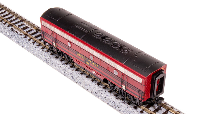 BLI 9059 EMD F3B, LV 513, Cornell Red w/ Black Stripes, No-Sound / DCC-Ready, N