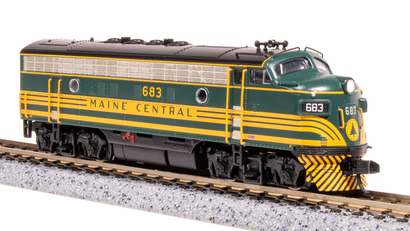 BLI 7734 EMD F3A, MEC 686, Green & Gold, Paragon4 Sound/DC/DCC, N