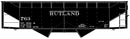 Accurail HO 7740 50 Ton Offset Twin Hopper, Rutland