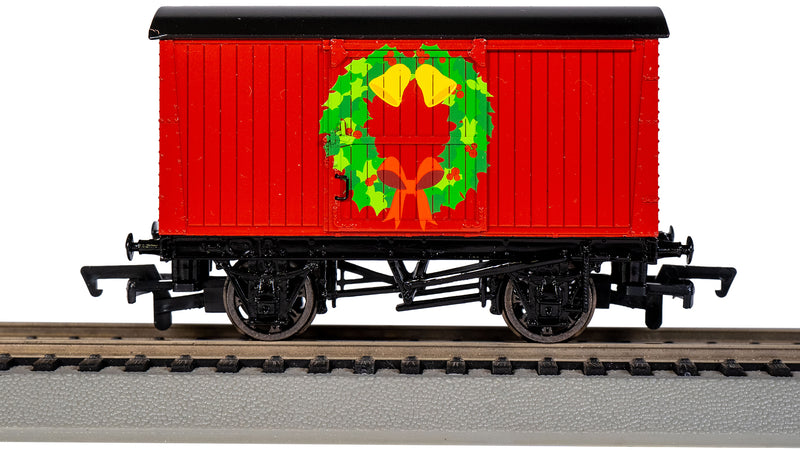 Bachmann HO 77415 12-Ton Van, Christmas Wreath (Thomas and Friends Series)