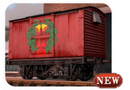 Bachmann HO 77415 12-Ton Van, Christmas Wreath (Thomas and Friends Series)