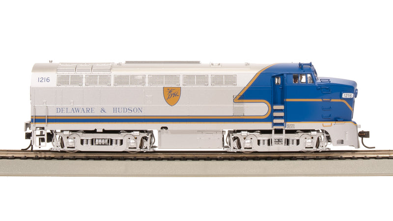 BLI 7744 RF-16 Sharknose A, D&H 1205, Blue Warbonnet, Paragon4 Sound/DC/DCC, HO