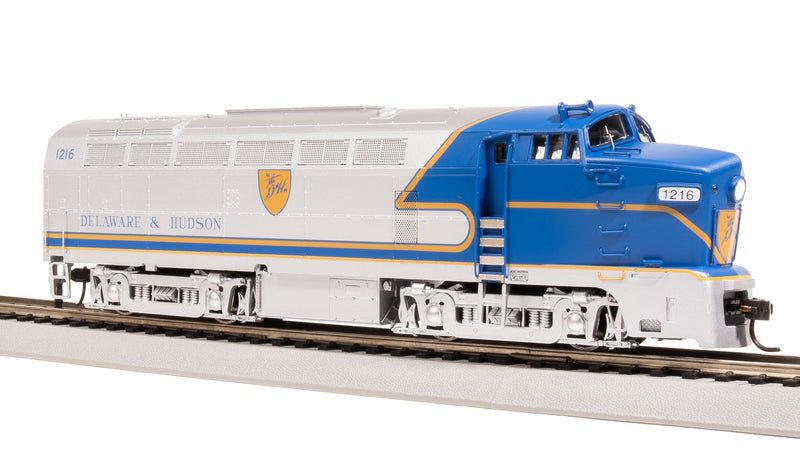 BLI 7744 RF-16 Sharknose A, D&H 1205, Blue Warbonnet, Paragon4 Sound/DC/DCC, HO