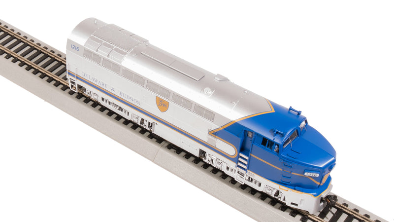 BLI 7744 RF-16 Sharknose A, D&H 1205, Blue Warbonnet, Paragon4 Sound/DC/DCC, HO