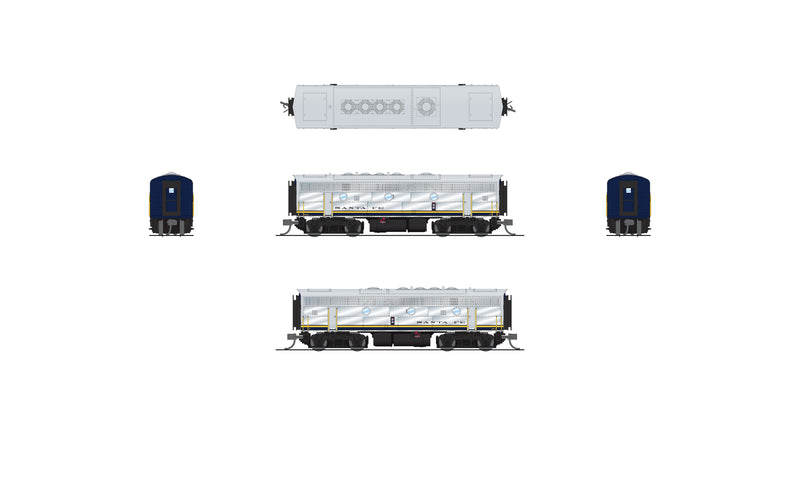 BLI 9073 EMD F7B, ATSF 351A, Bluebonnet, No-Sound / DCC-Ready, N