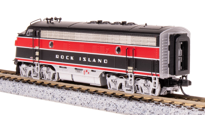 BLI 9078 EMD F7A, CRIP 103, Red/Black w/ Aluminum Trucks, No-Sound / DCC-Ready, N