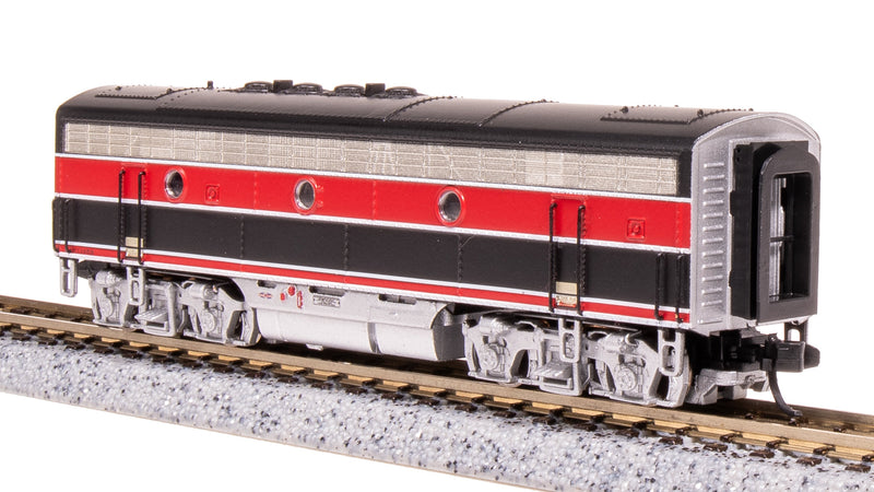 BLI 7753 EMD F7 AB, CRIP 103/105B, Red/Black w/ Aluminum Trucks, A-unit Paragon4 Sound/DC/DCC, Unpowered B, N