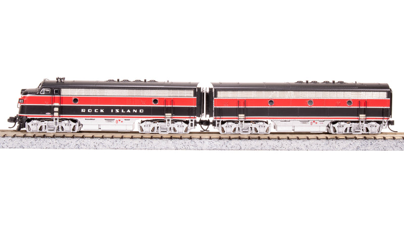 BLI 7753 EMD F7 AB, CRIP 103/105B, Red/Black w/ Aluminum Trucks, A-unit Paragon4 Sound/DC/DCC, Unpowered B, N