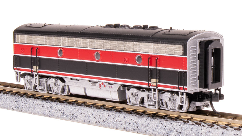 BLI 9079 EMD F7B, CRIP 105B, Red/Black w/ Aluminum Trucks, No-Sound / DCC-Ready, N