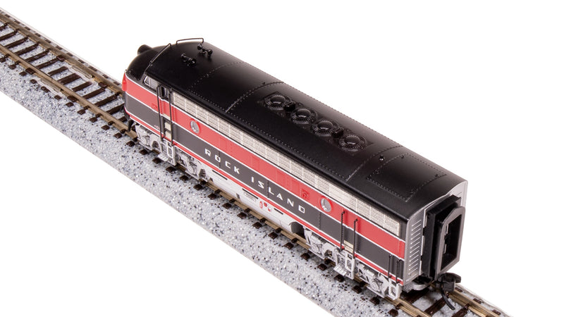 BLI 7753 EMD F7 AB, CRIP 103/105B, Red/Black w/ Aluminum Trucks, A-unit Paragon4 Sound/DC/DCC, Unpowered B, N