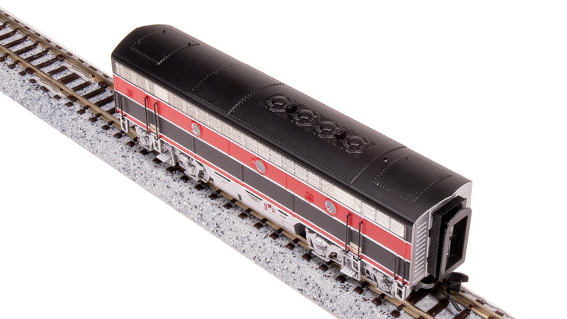 BLI 9079 EMD F7B, CRIP 105B, Red/Black w/ Aluminum Trucks, No-Sound / DCC-Ready, N