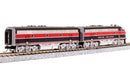 BLI 7753 EMD F7 AB, CRIP 103/105B, Red/Black w/ Aluminum Trucks, A-unit Paragon4 Sound/DC/DCC, Unpowered B, N