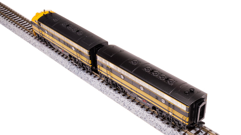 BLI 7754 EMD F7 AB, DRGW 5561/5562, Black 3-stripe, A-unit Paragon4 Sound/DC/DCC, Unpowered B, N