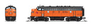 BLI 7755 EMD F7 AB, MILW 108A/111B, Orange & Black, A-unit Paragon4 Sound/DC/DCC, Unpowered B, N