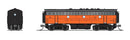 BLI 7755 EMD F7 AB, MILW 108A/111B, Orange & Black, A-unit Paragon4 Sound/DC/DCC, Unpowered B, N