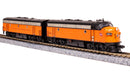 BLI 7755 EMD F7 AB, MILW 108A/111B, Orange & Black, A-unit Paragon4 Sound/DC/DCC, Unpowered B, N