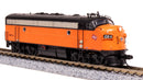 BLI 7755 EMD F7 AB, MILW 108A/111B, Orange & Black, A-unit Paragon4 Sound/DC/DCC, Unpowered B, N