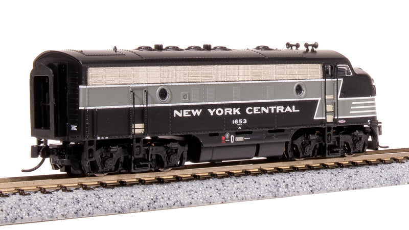 BLI 7757 EMD F7 AB, NYC 1653/2425, Full Lightning Stripes, A-unit Paragon4 Sound/DC/DCC, Unpowered B, N