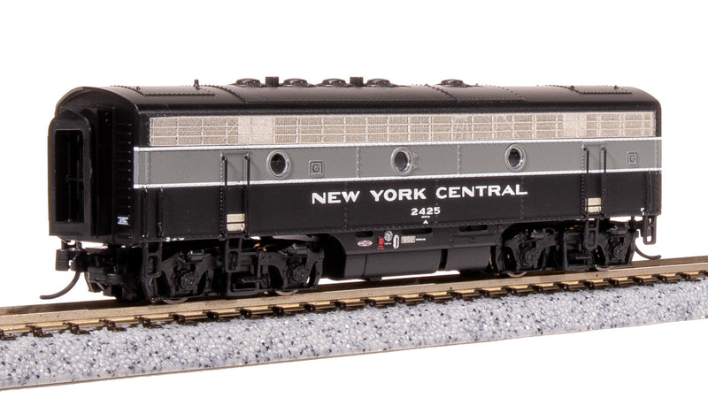 BLI 7757 EMD F7 AB, NYC 1653/2425, Full Lightning Stripes, A-unit Paragon4 Sound/DC/DCC, Unpowered B, N