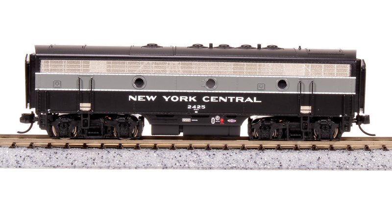 BLI 7757 EMD F7 AB, NYC 1653/2425, Full Lightning Stripes, A-unit Paragon4 Sound/DC/DCC, Unpowered B, N