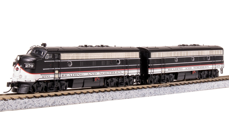 BLI 7759 EMD F7 AB, RBMN 270/275, Black/Red/White, A-unit Paragon4 Sound/DC/DCC, Unpowered B, N