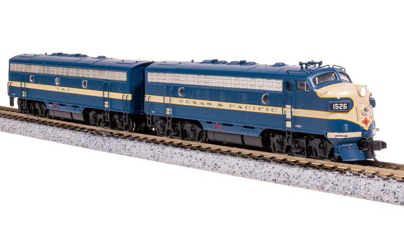 BLI 7761 EMD F7 AB, T&P 1526/1517B, Eagle Scheme, A-unit Paragon4 Sound/DC/DCC, Unpowered B, N