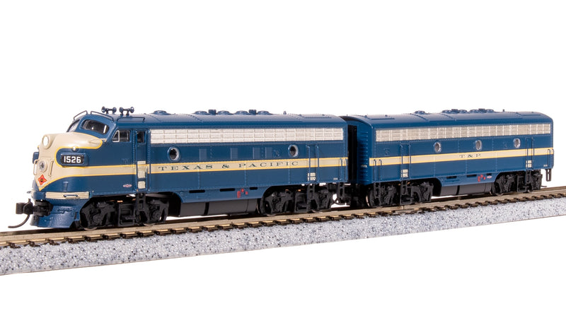 BLI 7761 EMD F7 AB, T&P 1526/1517B, Eagle Scheme, A-unit Paragon4 Sound/DC/DCC, Unpowered B, N