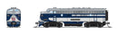 BLI 7763 EMD F7 AB, WAB 1104/1104B, As-Delivered, A-unit Paragon4 Sound/DC/DCC, Unpowered B, N