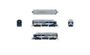 BLI 7763 EMD F7 AB, WAB 1104/1104B, As-Delivered, A-unit Paragon4 Sound/DC/DCC, Unpowered B, N