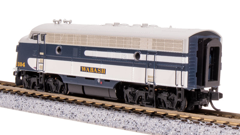 BLI 9098 EMD F7A, WAB 1104, As-Delivered, No-Sound / DCC-Ready, N