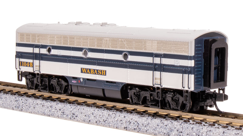 BLI 9099 EMD F7B, WAB 1104B, As-Delivered, No-Sound / DCC-Ready, N