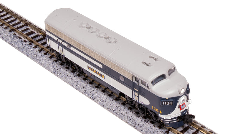 BLI 9098 EMD F7A, WAB 1104, As-Delivered, No-Sound / DCC-Ready, N